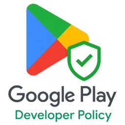 Google Play policy compliance mark